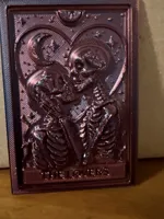 Sculpture carte de tarot Les Amoureux — photo 4