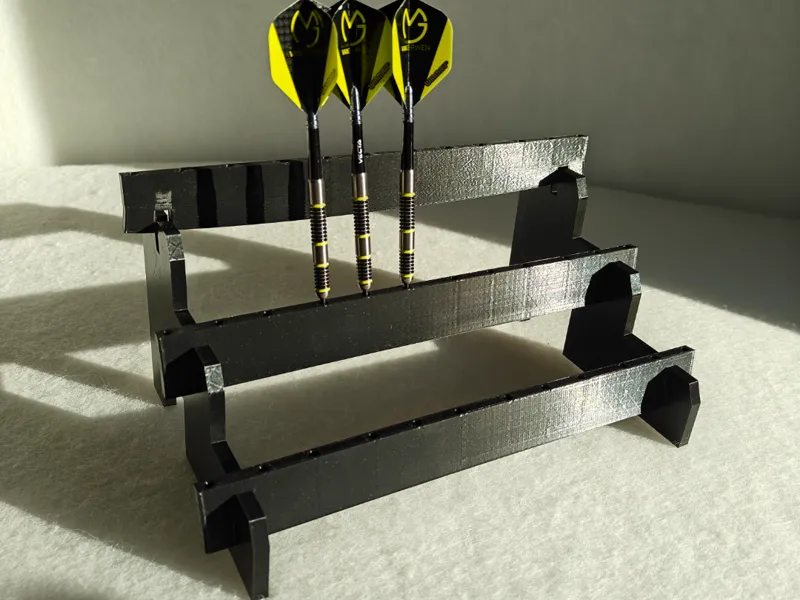Compact 36 Dart Holder  Display stand for 12 Sets 