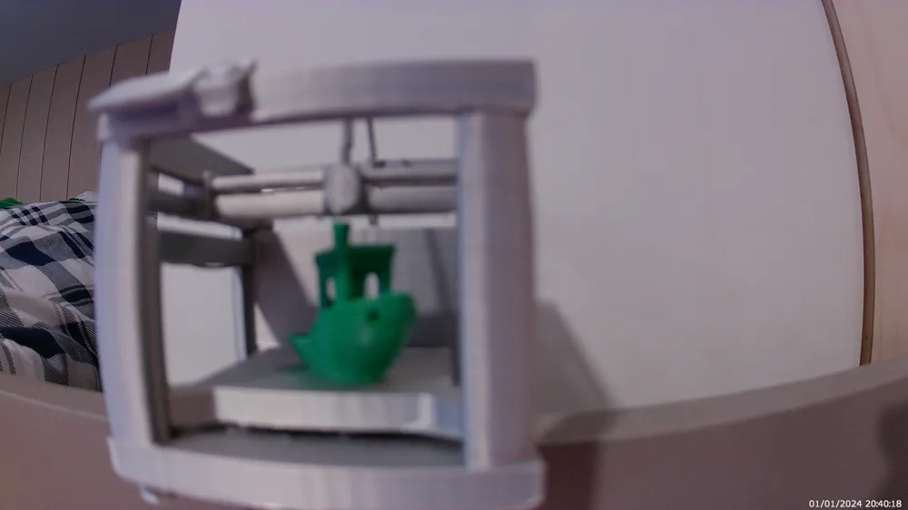 benchy getting 3d printed - Free 3D Print Model - MakerWorld