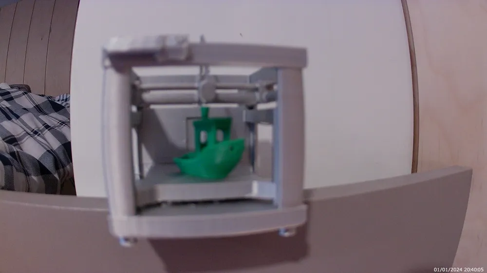 benchy getting 3d printed - Free 3D Print Model - MakerWorld