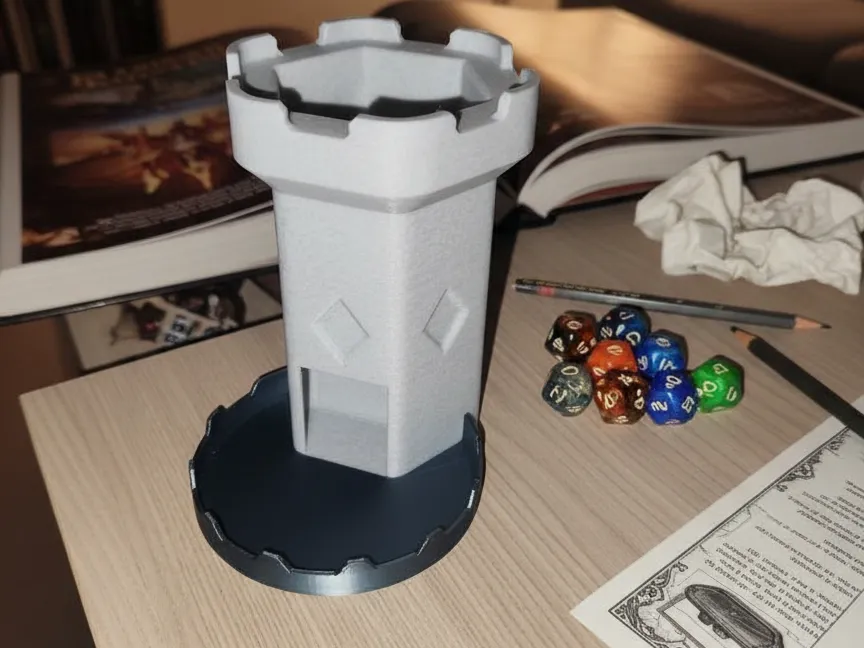 Modular Dice Tower - Free 3D Print Model - MakerWorld