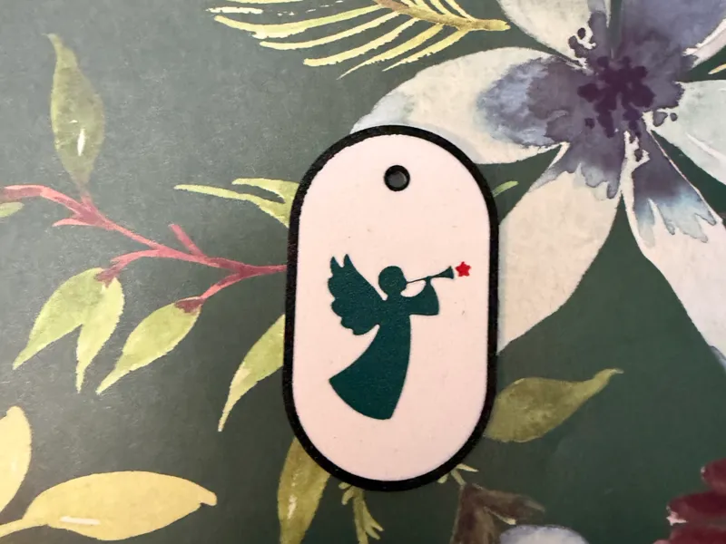 Boy Angel Gift tag