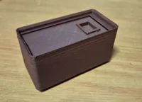 Boîte Gridfinity 2x1 avec couvercle — photo 2