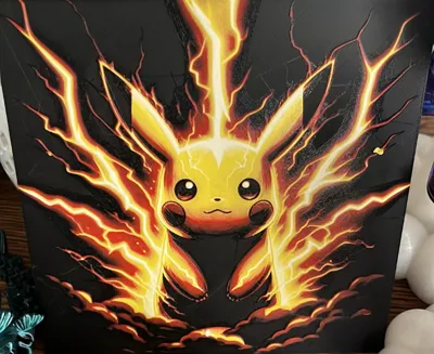 Pikachu HueForge