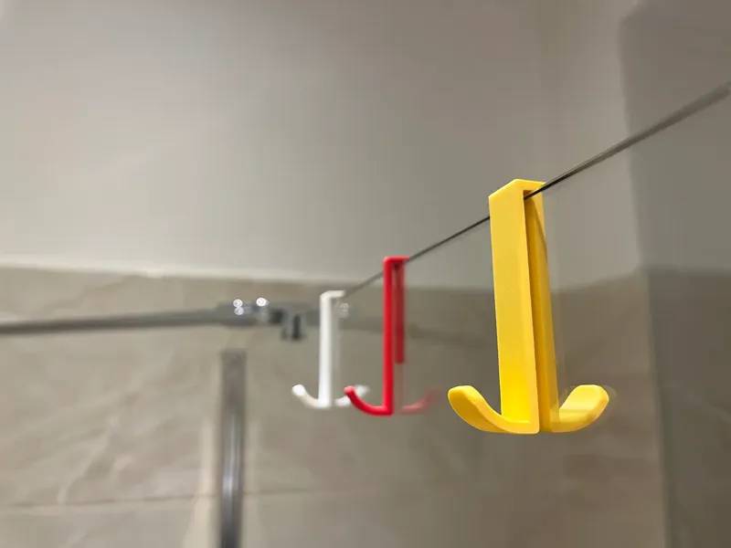 Simple shower hook