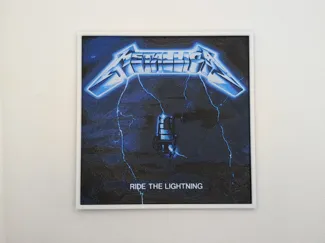 Metallica: Ride The Lightning (1984) - Album Cover