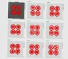 Auspicious Saying Ornaments Monochrome Version 9 Sets