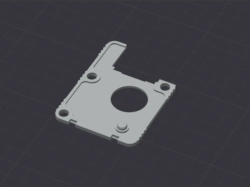 a1/a1 mini magnetic front cover for 6/3mm magnets