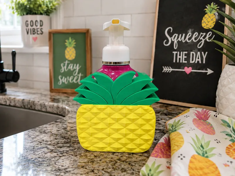 Pineapple Foaming Soap Holder