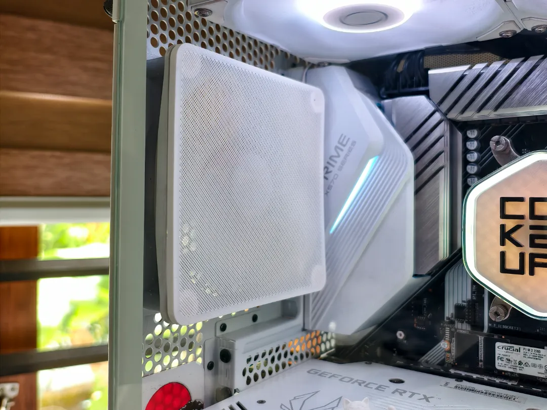 Filtre anti-poussière pour ventilateur PC 120mm