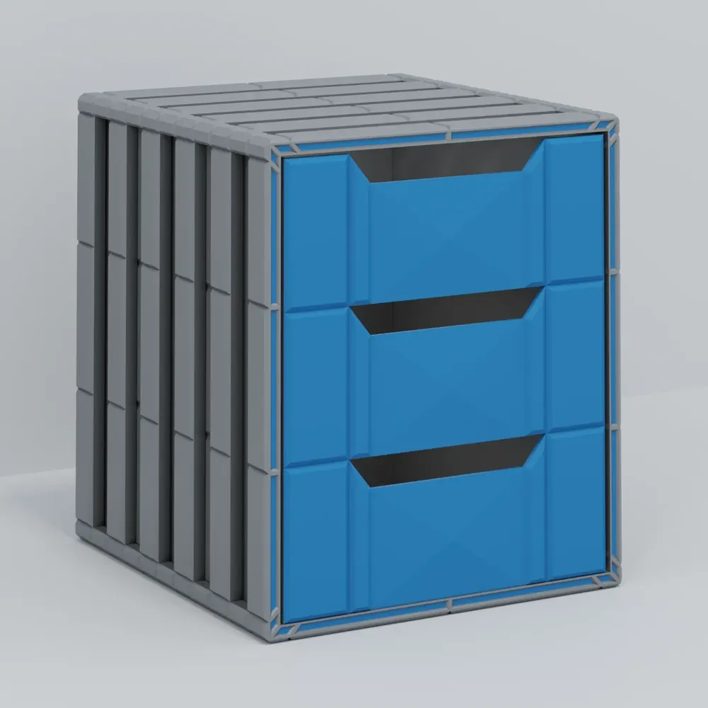Storage Mech Mech Storage Box by 未来怎探 MakerWorld: Download Free 3D Models