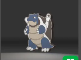 Blastoise Lightbox 4 Color for AMS
