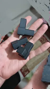 Connecteurs universels pour tube carré (angles, croix, etc.) — photo 3