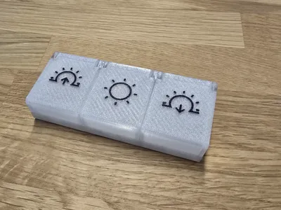 Extra large Pill Box / Supplement PIP