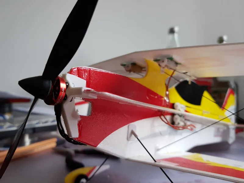 E-Flite UMX 4-Site Brushless Motor Mount Tuning