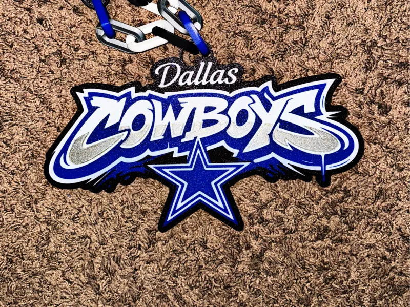 Dallas Cowboys Oversized Necklace