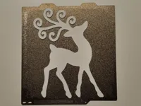 Décoration murale renne de Noël — photo 2