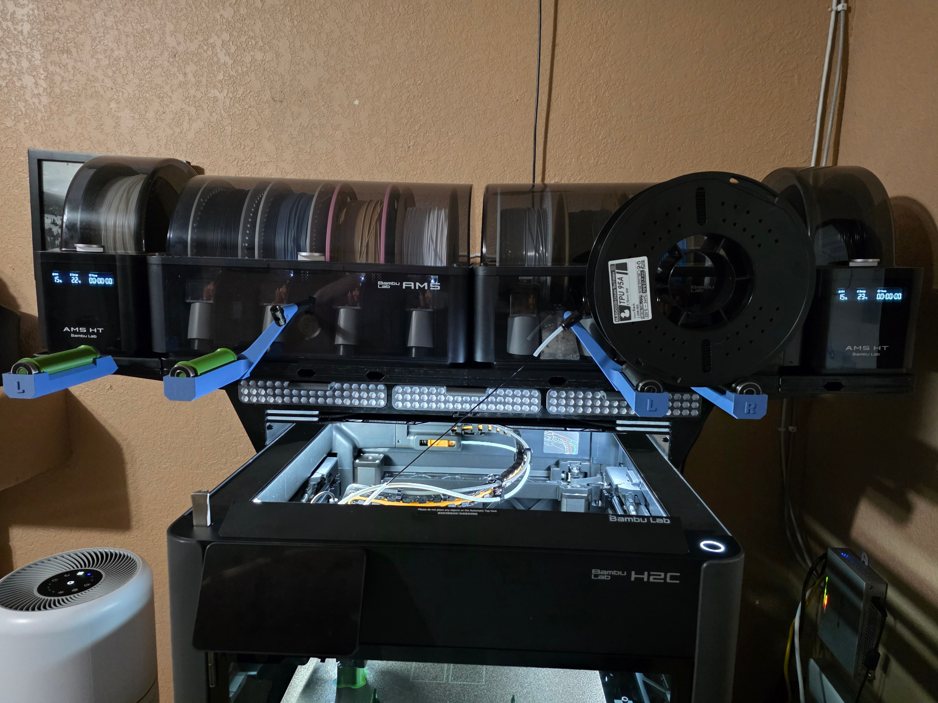 Centering Spool Roller H2D/H2C TPU; H2Dual Compat.