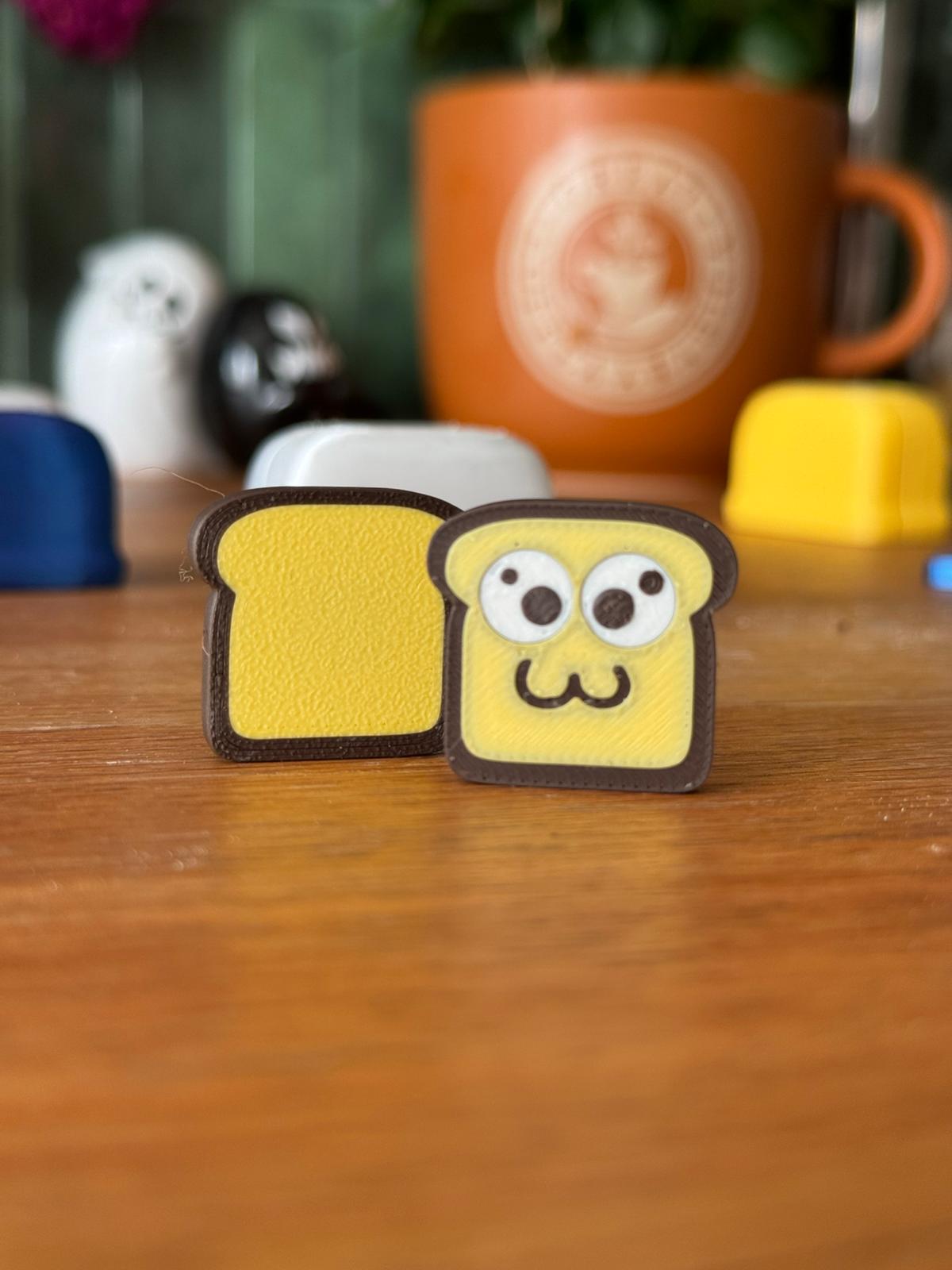 Colorful Toaster with magnets and pauses