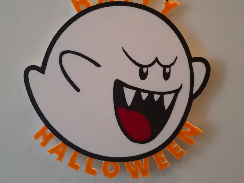 Halloween Geist Türschild