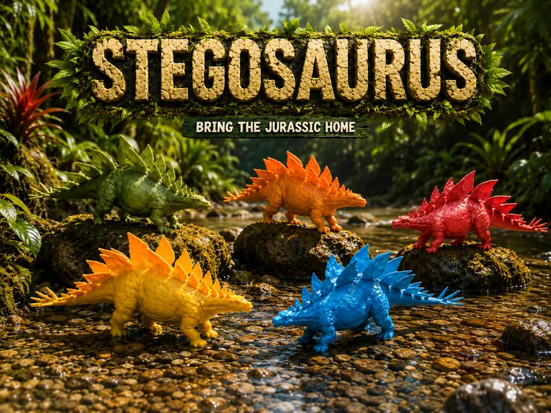 Stegosaurus – Jungle River Edition