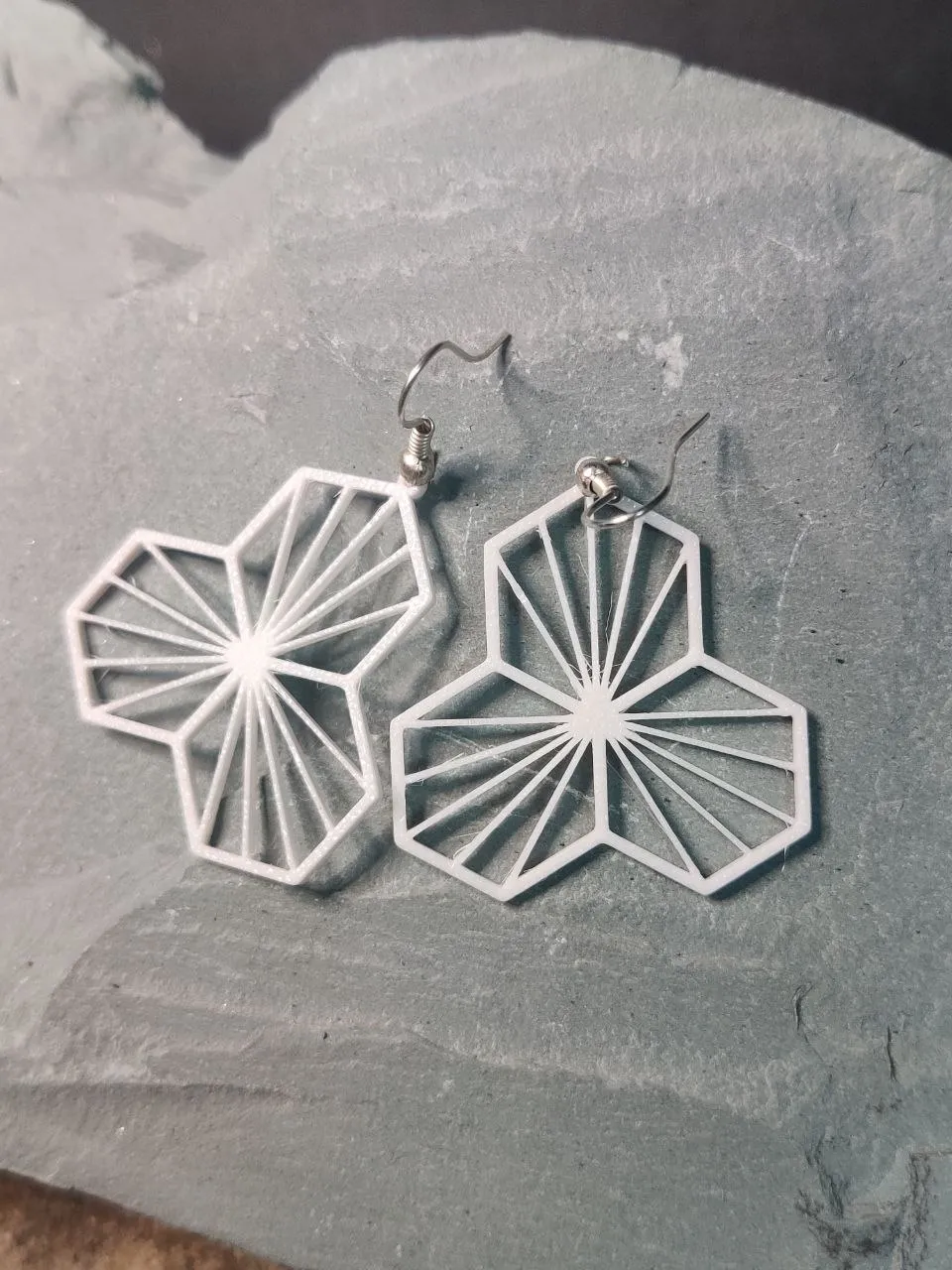 Honey Prism Earrings view 2