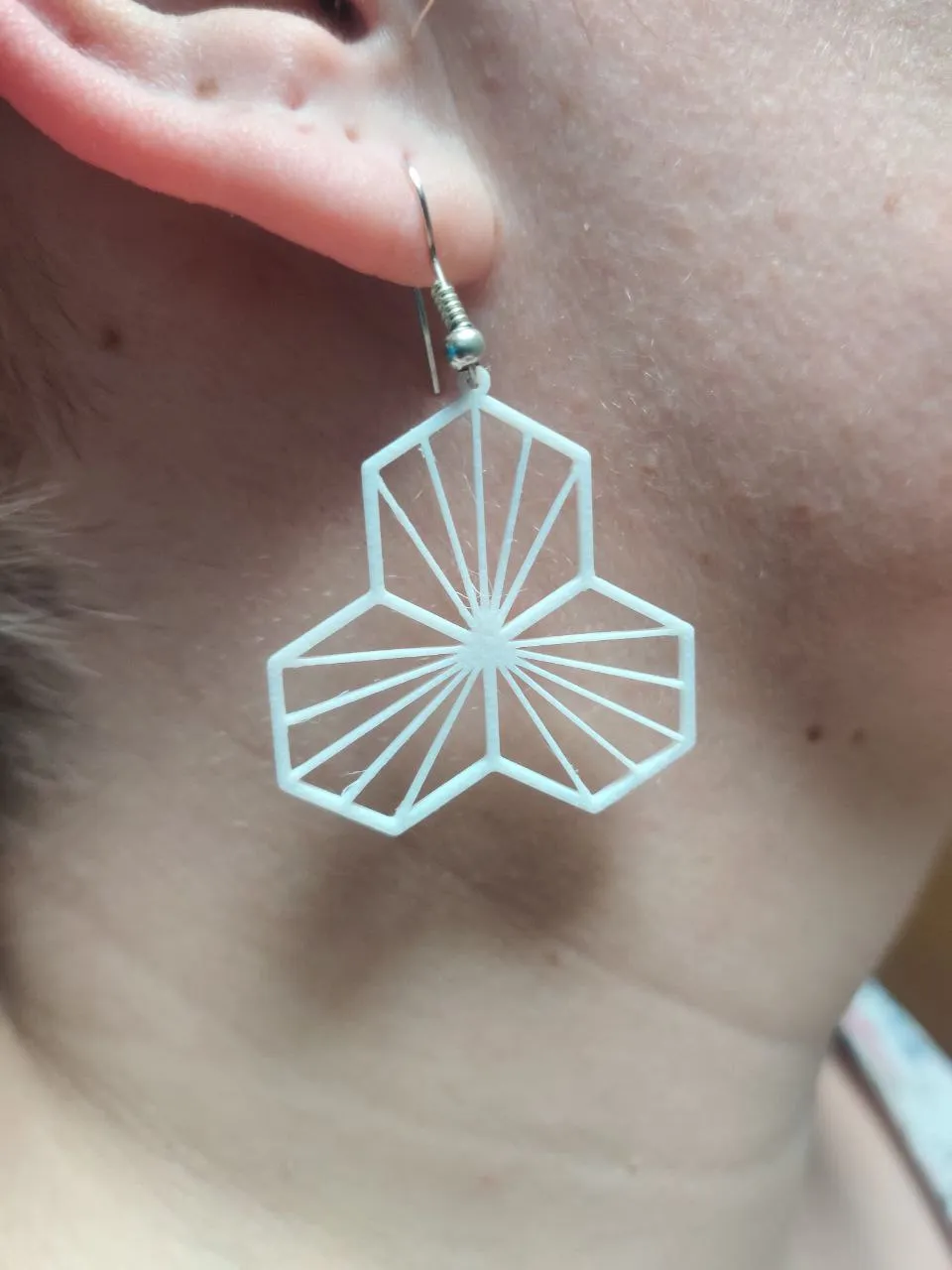 Honey Prism Earrings view 3