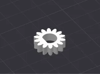 Gear 16mm with 8mm bore