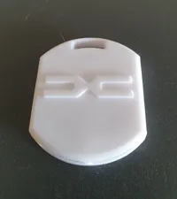 Dacia whistle keychain