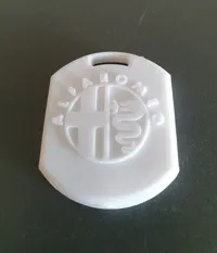 Alfa Romeo whistle keychain