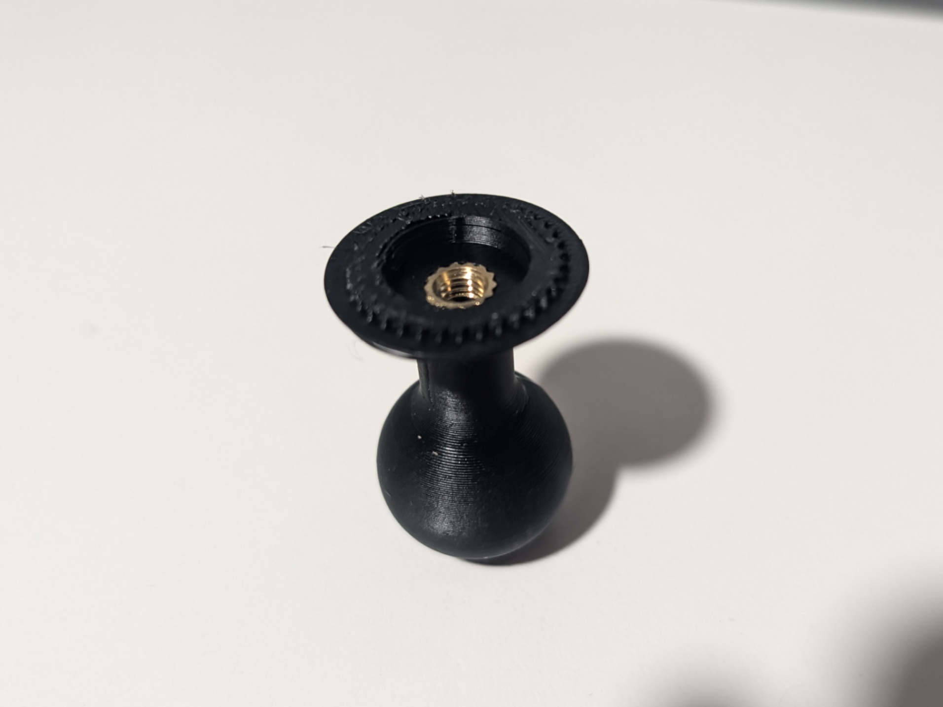 Dual Pivot Arm Head Ball for Quadlock