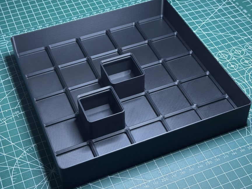 Gridfinity box 5x5 - Parametric