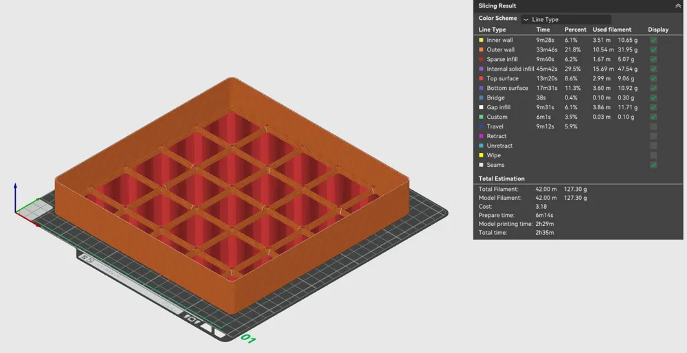 Gridfinity box 5x5 - Parametric - Free 3D Print Model - MakerWorld