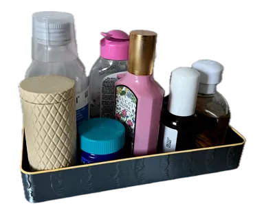 Practical Organizer for Bathroom or Vanity Table