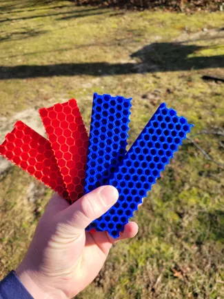 Knife Scales-Honeycomb