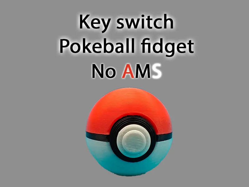 Mini Pokeball Fidget