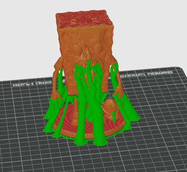 Nightmare Sponge: Deep Sea Madness (AI generated) by cabinet of ...