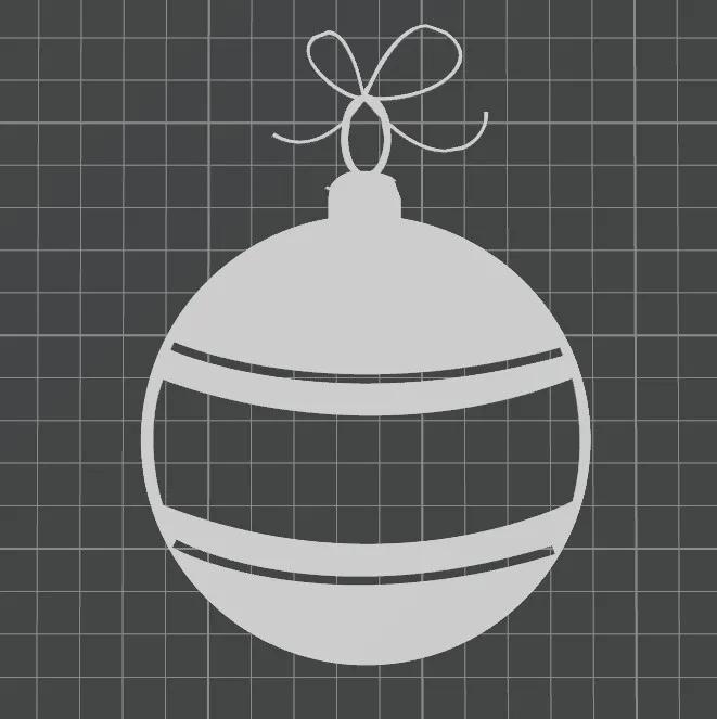 Christmas bauble as a tree decoration