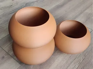 Modern stackable plant pot