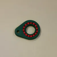 Porte-clés fidget à anneau rotatif et engrenages — photo 4