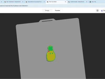 lady pineapple keychain