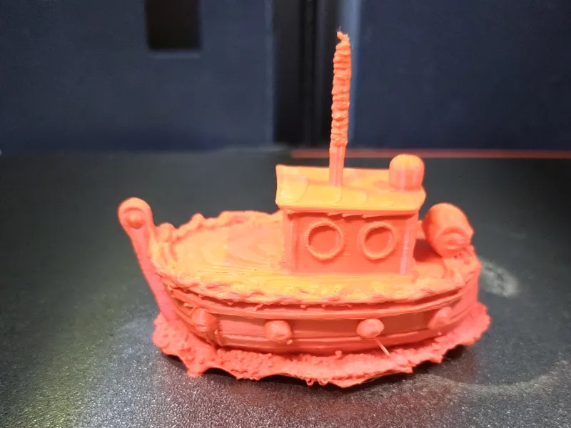 Benchy Birthday Cake