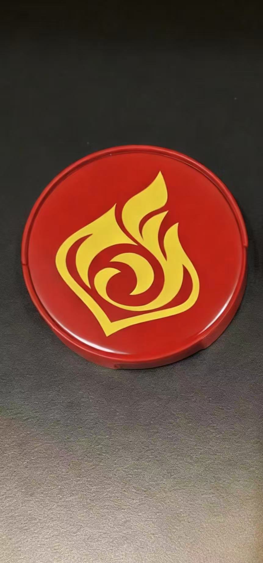 Miniatura 4 do modelo 3D 原神七元素拼豆豆铲
