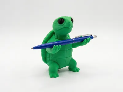 Cute Turtle Pen Holder – Desk Organizer