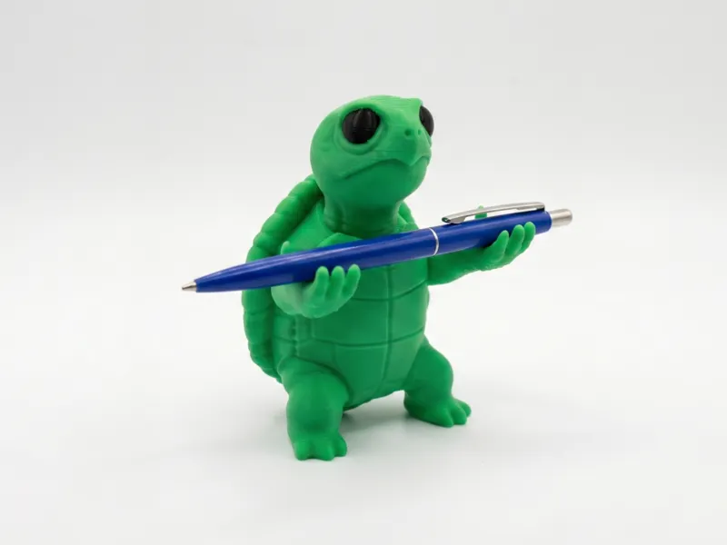 Cute Turtle Pen Holder – Desk Organizer