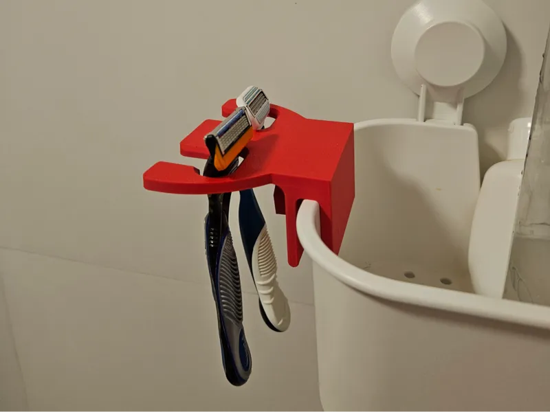 Double razor holder