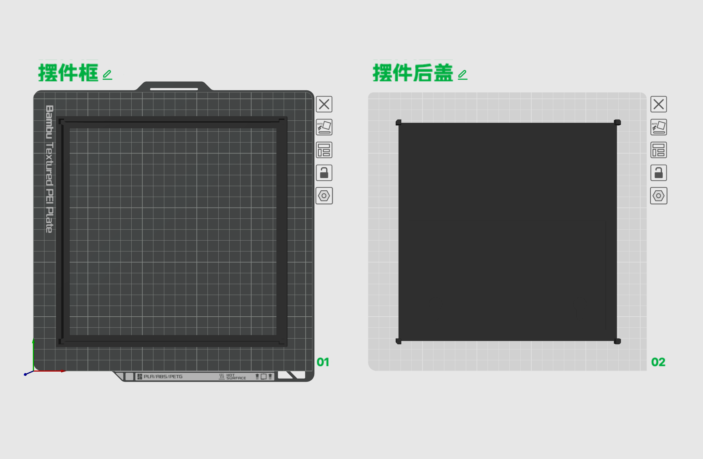 Miniatura 2 do modelo 3D 叠雕-几何抽象猫猫艺术叠雕