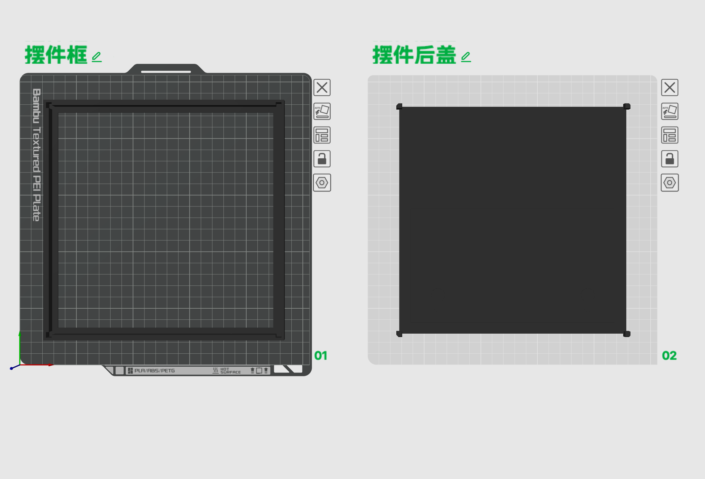 Miniatura 2 del modelo 3D 叠雕-几何抽象猫猫艺术叠雕