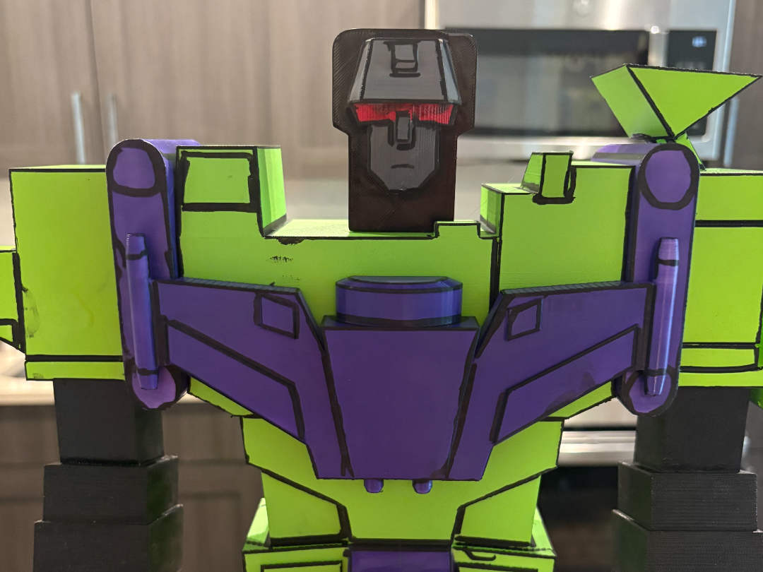 Miniatura 1 do modelo 3D Devastator statue