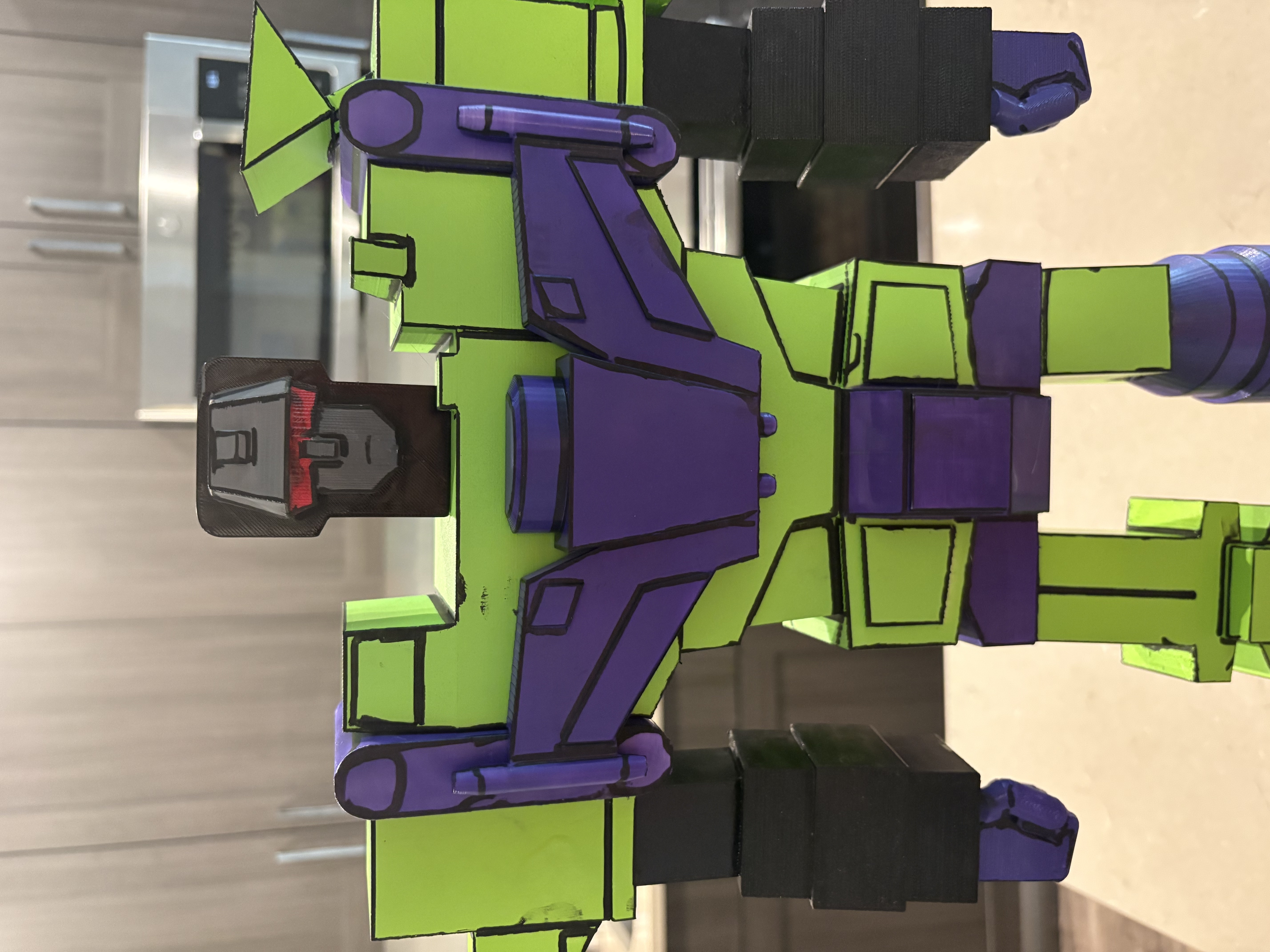 Miniatura 2 do modelo 3D Devastator statue